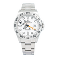 Rolex Explorer II 216570 SS Oyster Polar White Dial Automatic Men's Watch 42mm
