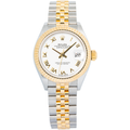 Rolex Datejust 279173 New 2021 Complete 18k Two Tone White Dial Auto Watch 28mm