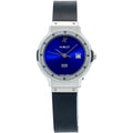 Hublot MDM Geneve B1395.1 Stainless Steel Blue Dial Quartz Women's Watch 22mm