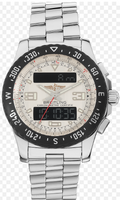 Breitling Airwolf Raven A78364 Stainless Steel Cream Dial Quartz Men's 44mm