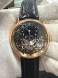 Breguet Tradition 7057 2021 Paper 18k Rosegold Black Dial Manual Men's 40mm