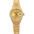 Rolex Datejust 79138 18k YG President Factory Diamond Champagne Dial Auto 26mm