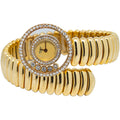 Chopard Happy Diamond 4097 MINT 18k Yellow Gold Champagne Dial Women's 24mm