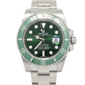 Rolex Submariner Hulk 116610LV 2018 Complete SS Oyster Green Dial Automatic 40mm