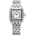 Cartier Panthere 4575 WSPW0016 Stainless Steel White Dial Quartz Men's 31mm