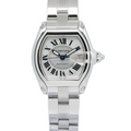 Cartier Roadster 2510 W62000V3 Stainless Steel Silver Dial Auto Men's Watch 38mm