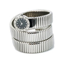 Bvlgari Serpenti BB191TS SS Factory Diamond Black Dial Quartz Women's Watch 19mm