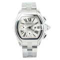 Cartier Roadster 2618 W62019X6 Stainless Steel Silver Dial Auto Men's Watch 43mm