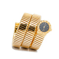 Bvlgari Serpenti BB191T Complete 18k Yellow Gold Black Dial Quartz Ladies' 19mm