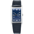 Tiffany & Co. East West 34677344 Complete SS Navy Blue Dial Quartz Women's 25mm