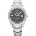 Rolex Datejust 116334 Automatic Stainless Steel Black Dial Men's Watch 41mm