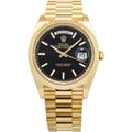 Rolex Day-Date 228238 President 18k YG 2022 Complete Black Dial Auto Watch 40mm