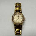 Patek Philippe Nautilus 4700/54 Quartz 18k YG Champagne Dial Ladies' Watch 26mm