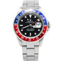 Rolex GMT-Master 16700 Pepsi Automatic Stainless Steel Black Dial Men's 40mm