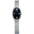 Tiffany&Co. Cocktail 2 Hand Black Dial Stainless Steel Quartz Ladies Watch 21mm