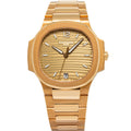Patek Philippe Nautilus 7118/1R-010 NEW 2023 B/P 18k Rose Champagne Dial 35mm
