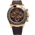 Rolex Daytona 116515 18k Rose Gold Chocolate Arabic Dial Auto Men's Watch 40mm