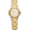 Patek Philippe Nautilus 4700/54 W/Archive Quartz 18k YG Cream Dial Watch 26mm