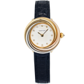 Cartier Trinity WG200256 18k YG/WG Two Tone Quartz Ladies Watch 25mm