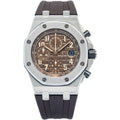 Audemars Piguet Royal Oak Offshore 26470ST SS Brown Dial Auto Men's Watch 42mm