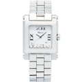 Chopard Happy Sport Square 278496 SS White Dial Quartz Men's Watch 32mm