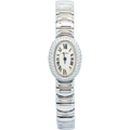 Cartier Mini Baignoire W15133L2 18K WG Factory Diamond Bezel Quartz Women 18mm