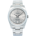 Rolex Oyster Perpetual 116000 2015 Card SS Silver Dial Auto Unisex Watch 36mm