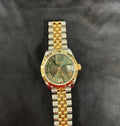 Rolex DATEJUST 278273 Paper SS Olive Green Auto Women 31mm