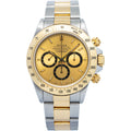 Rolex Daytona Zenith 16523 18k YG TwoTone Oyster Champagne Dial Auto Men 40mm
