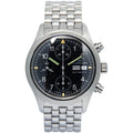 IWC Pilot Chronograph IW3706 Patina Black Dial Auto Men's Watch 39mm