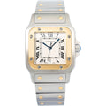 Cartier Santos Galbee W20011C4 18k TwoTone White Dial Auto Unisex 29MM