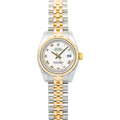 Rolex Datejust 179173 18k YG Two Tone Jubilee White Dial Auto Women's Watch 26mm