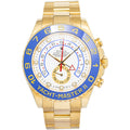 Rolex Yacht Master II 116688 Oyster 18k YG White Dial Auto Men's Watch 44mm