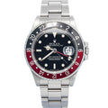Rolex GMT Master II 16760 Fat Lady Coke With Papers Rare Auto Men's Watch 40MM