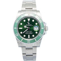 Rolex Submariner 116610LV 2013 Complete HULK Green Dial Auto Men's Watch 41mm