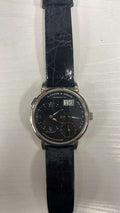 A.Lange & Sohne Grande Lange1 117.028 Complete 2016 WG Black Dial Men 41 mm