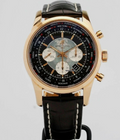 Breitling Transocean Unitime RB0510U4/BB63 Complete RG black Dial Auto Men 46 mm