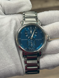 Chronoswiss Regulator Classic Ch-4023-BL/50 2023 Complete SS Blue Dial Men 38MM