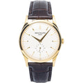 Patek Philippe Calatrava 5196J-001 Deploymen Manual 18k YG White Dial Watch 37MM