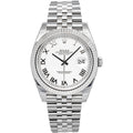 Rolex Datejust 126334 4/2026 Card NEW Jubilee White Dial Auto Men's Watch 41mm