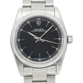 Rolex Oyster Perpetual 67480 SS Auto Black Dial Unisex Watch 31mm