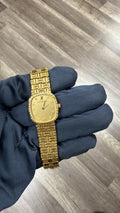 Audemars Piguet Cobra 18K YG Champagne Dial Women Watch 22mm