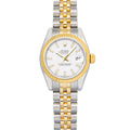 Rolex Datejust 179173 18k YG TwoTone Jubilee White Dial Auto Women's Watch 26MM
