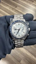 Omega Speedmaster Chronoscope SS Manual Silver Dial Men's Watch 43mm