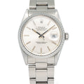 Rolex Datejust II 116334 Oyster SS Automatic White Dial Men's Watch 41mm