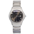 Cartier Cougar W35016F8 SS Quartz Black Dial Unisex Watch 32mm
