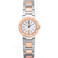 Bulgari Bulgari BBPZ3SG 18K Rose Two Tone Quartz White Dial Women Watch 23mm