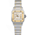 Cartier Santos Galbee W20045C4 18k TwoTone Automatic Women Watch 24mm