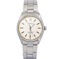 Rolex Oyster Perpetual 1002 SS Silver Dial Automatic Men's Watch 34mm