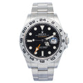 Rolex Explorer II 216570 Stainless Oyster Black Dial Men's Watch 42mm